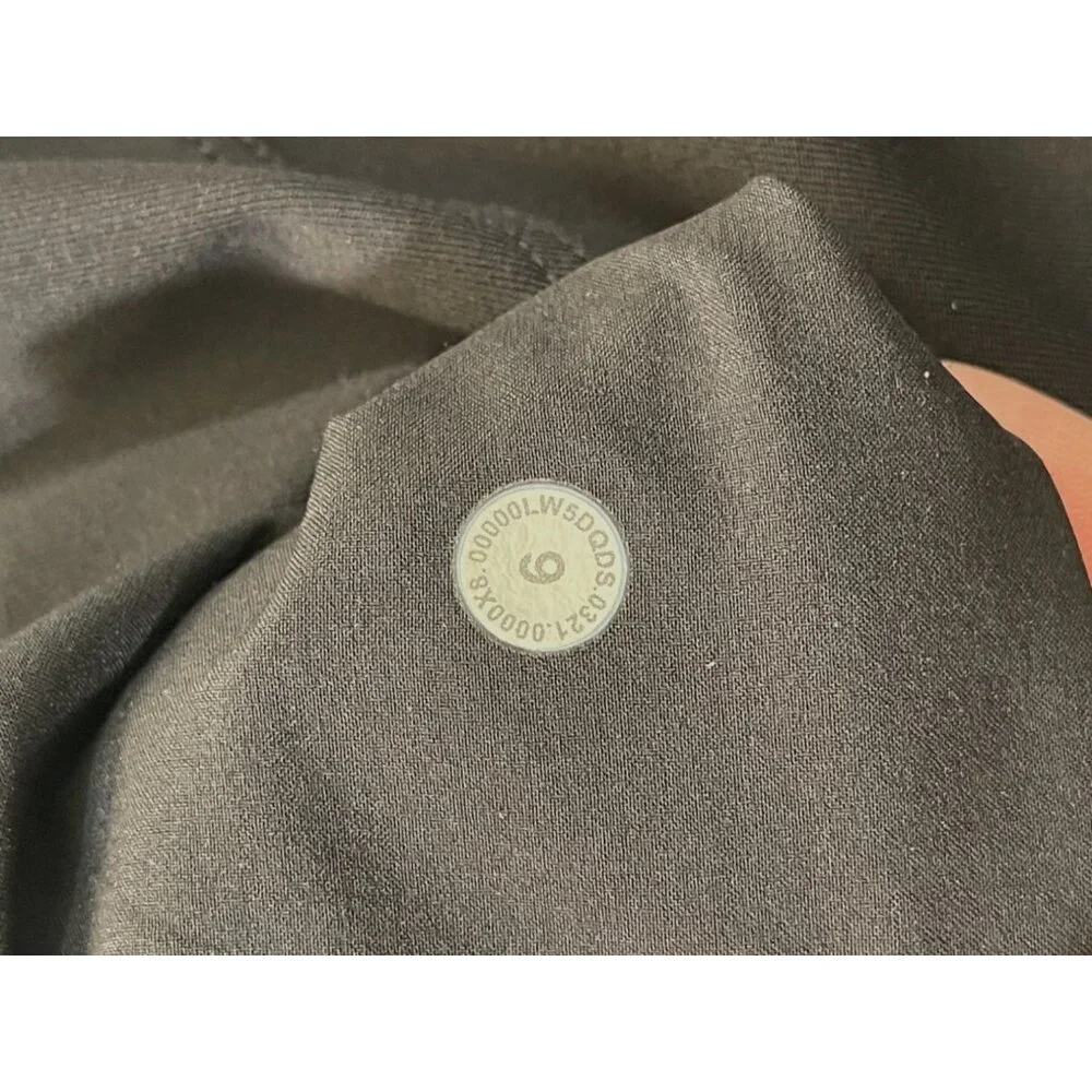 Lululemon Stretch High Rise Jogger Pants Style W5DQDS Black - Picture 10 of 10